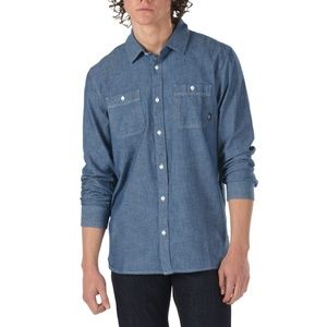 VANS Carlow Button Front Long Sleeve
